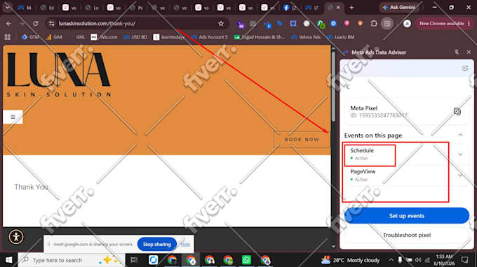 setup or fix facebook pixel, conversion API for ios 14 update