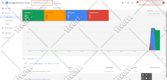 setup google shopping merchant center data feed
