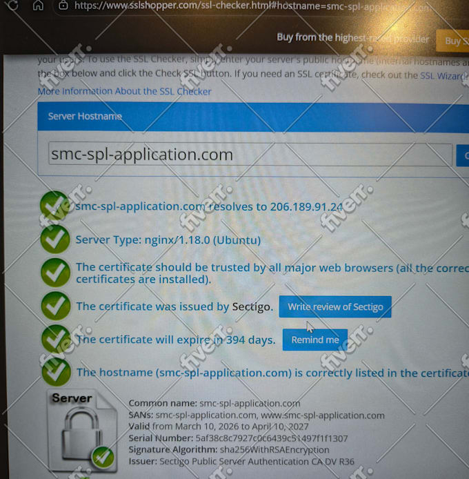 do install SSL certificate on any appliance