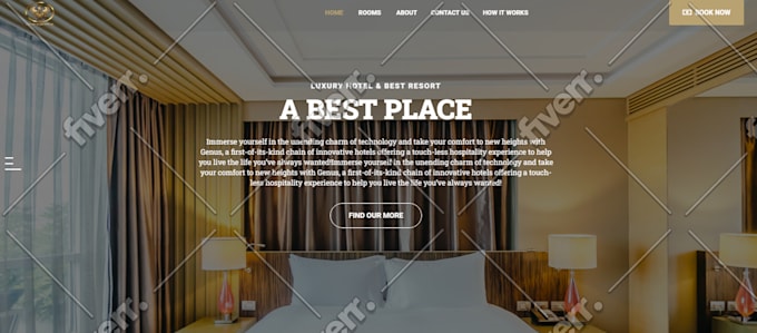 build hotel booking website