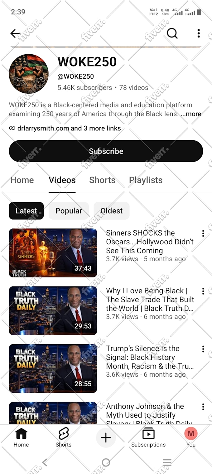 organic youtube video promotion for channel monetization