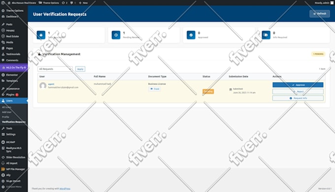 make a modern real estate website in wordpress
