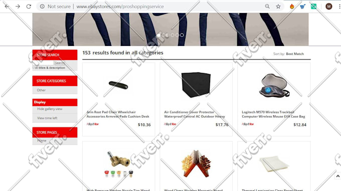 do ebay store design