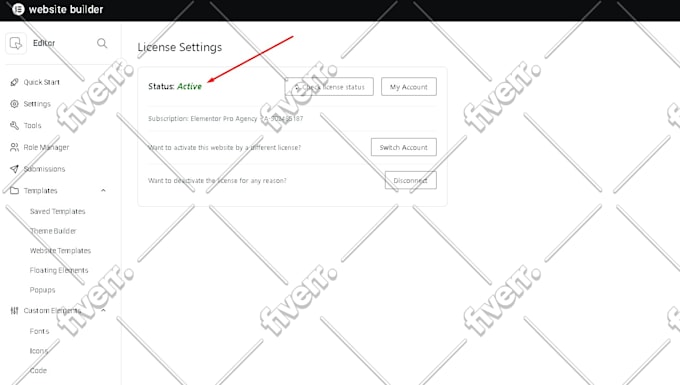 install elementor pro plugin with official license and auto updates