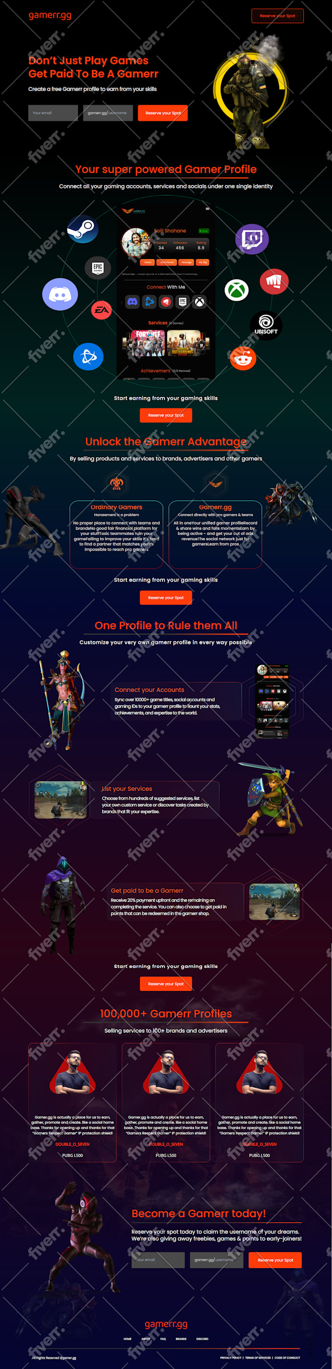 convert xd to react figma to react landing page or portfolio