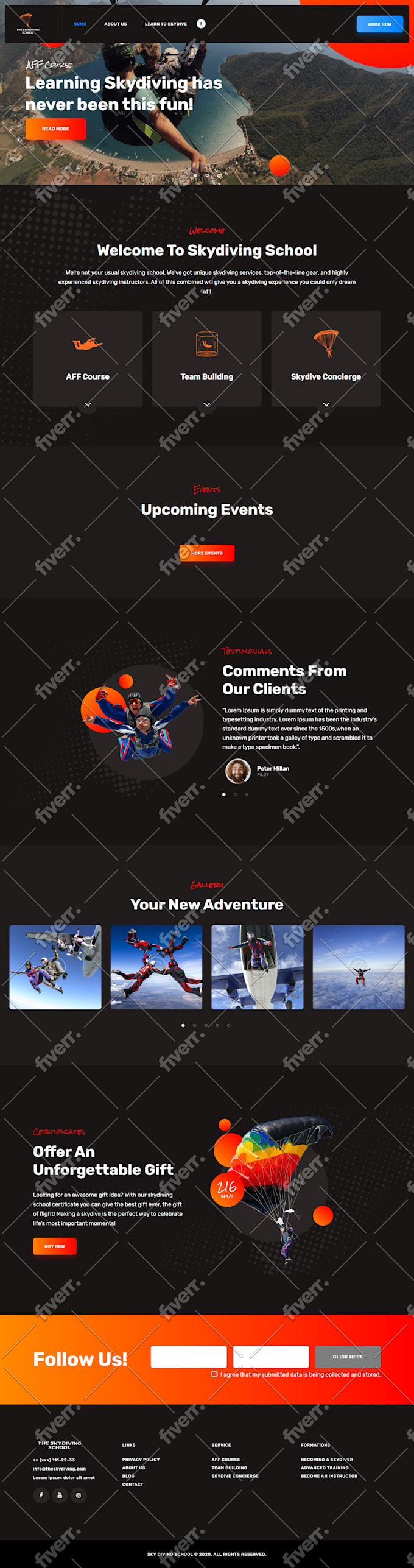 create a wordpress website