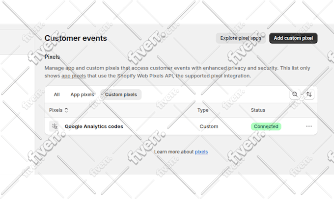 migrate order status page scripts to customer events in shopify