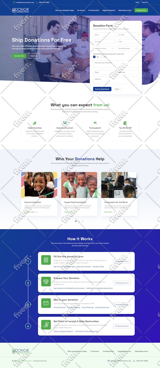 create wordpress landing page design and saas landing page in figma