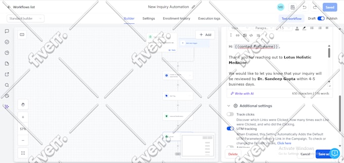 be your gohighlevel expert gohighlevel website setup email automation workflow
