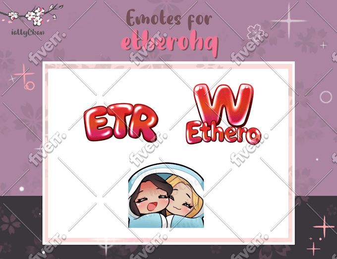 draw cute custom emotes for your stream