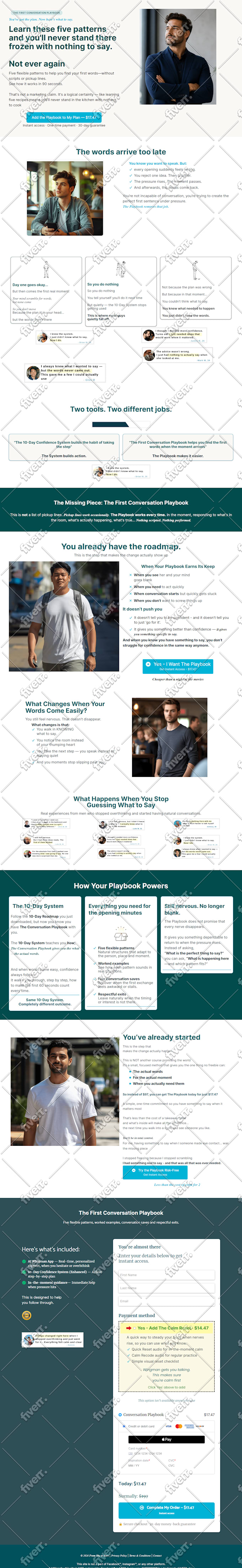create samcart sales funnel, website samcart ai page, samcart landing page