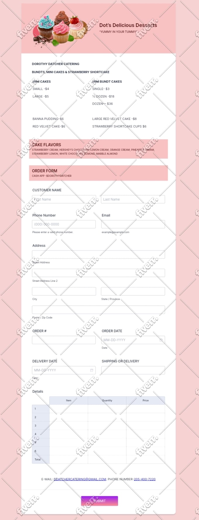 create jotform, typeform, google form, cognito form