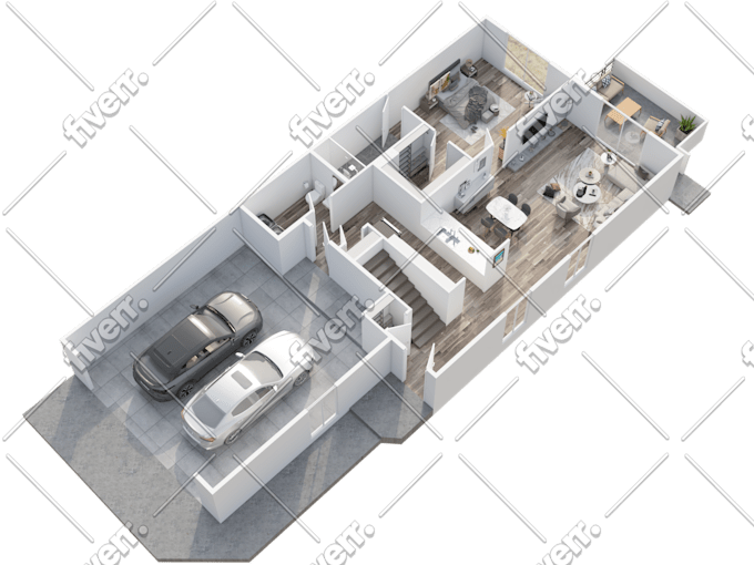 make 3d animation of your building