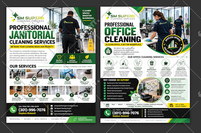 design a flyer, poster, brochure or door hanger