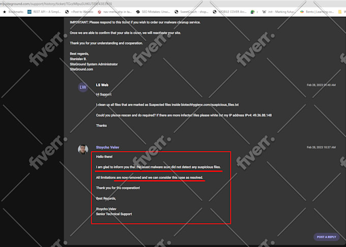 fix hacked malware infected wordpress site and secure it