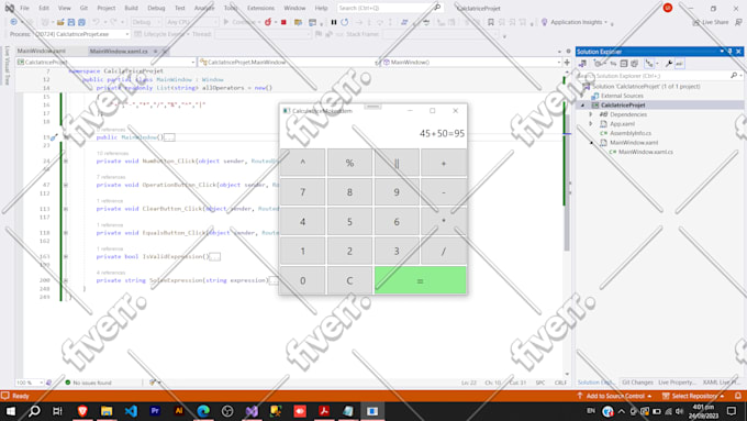 develop csharp wpf and winforms desktop application