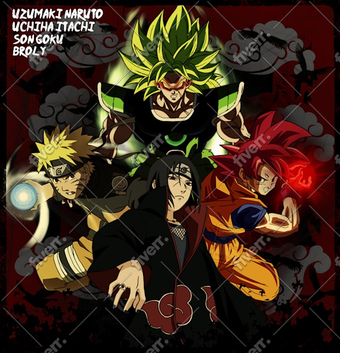 create a custom anime character poster for you