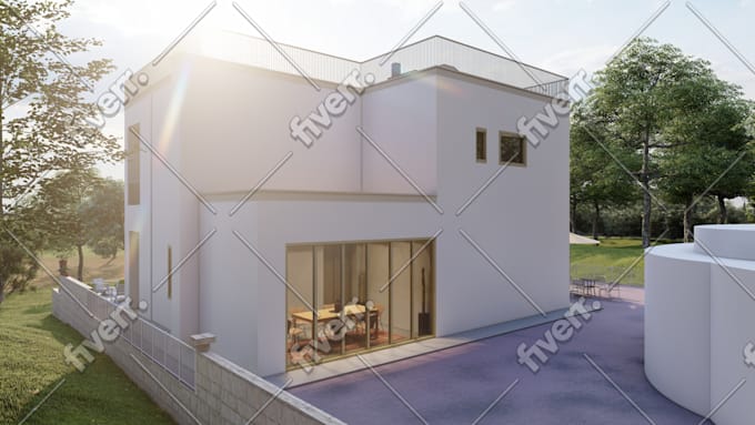 convert skp sketchup model to realistic renders