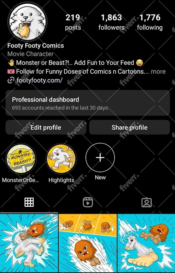 be instagram marketing manager and content creator