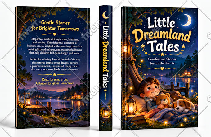 do custom book cover design for print, ebook, and amazon KDP