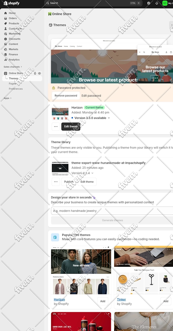 install and fix shopify theme licence issue