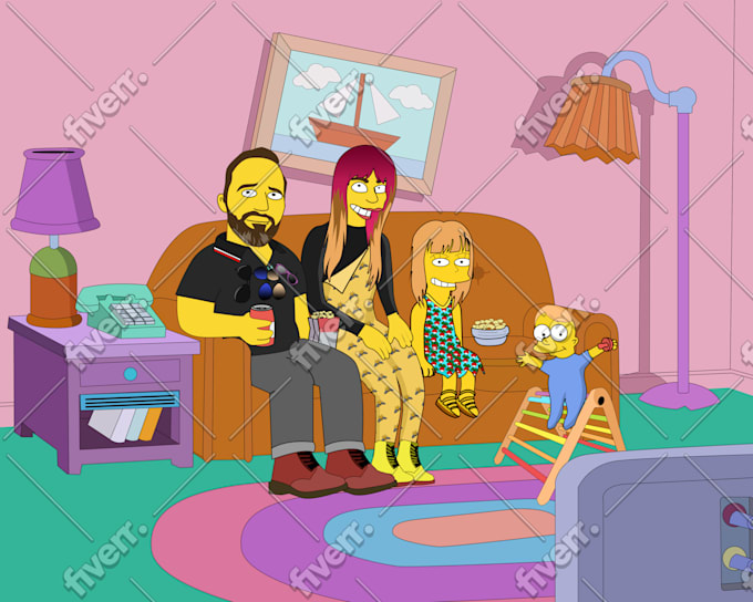 draw yellow character illustration style