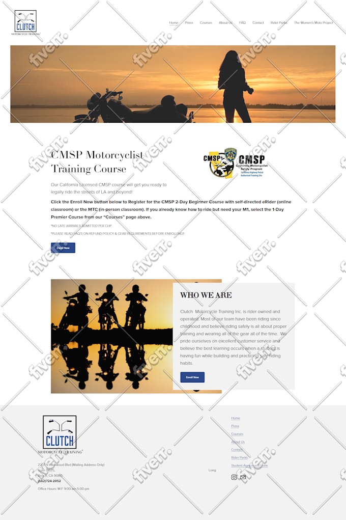 do responsive squarespace website, design or redesign squarespace landing page
