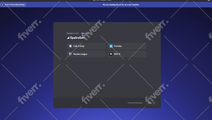 setup a professional custom discord server in 24 hours