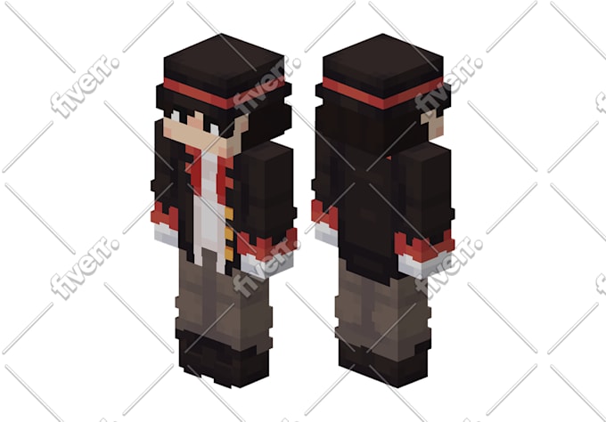 draw different outfits for your minecraft skin