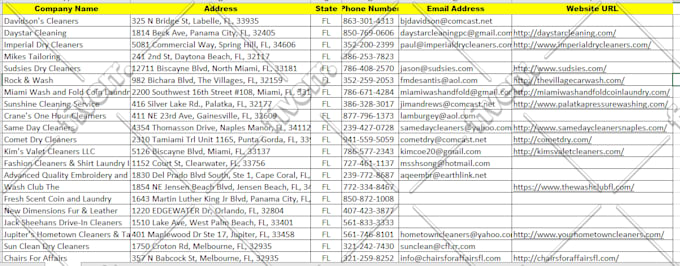 provide b2b lead generation and prospect list building