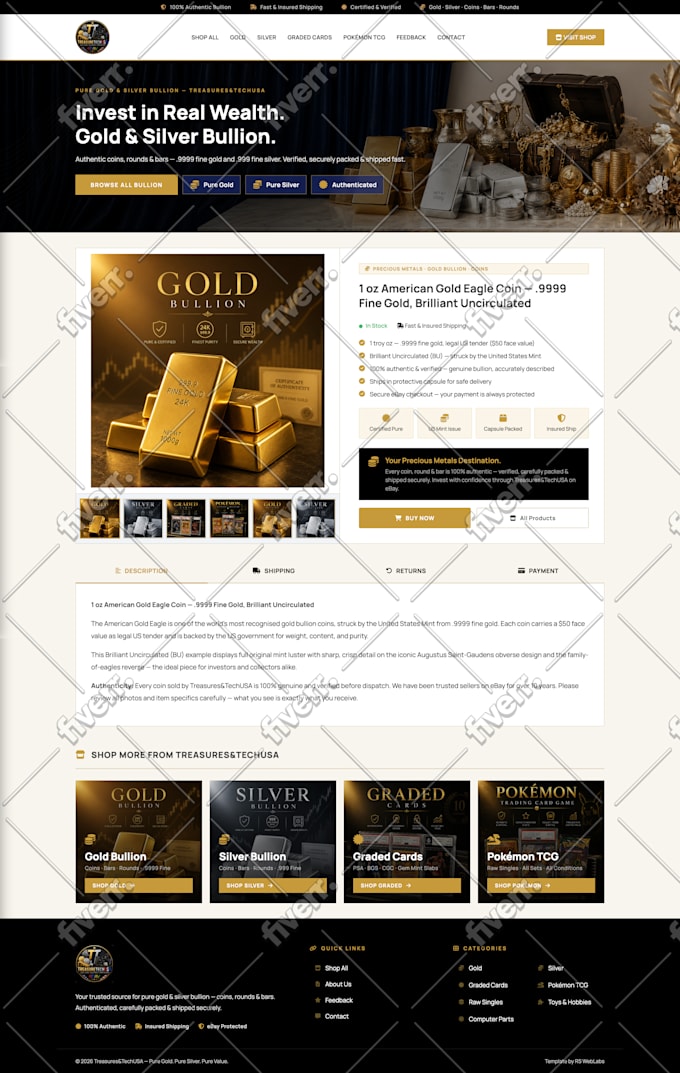 design responsive and SEO optimized ebay listing templates