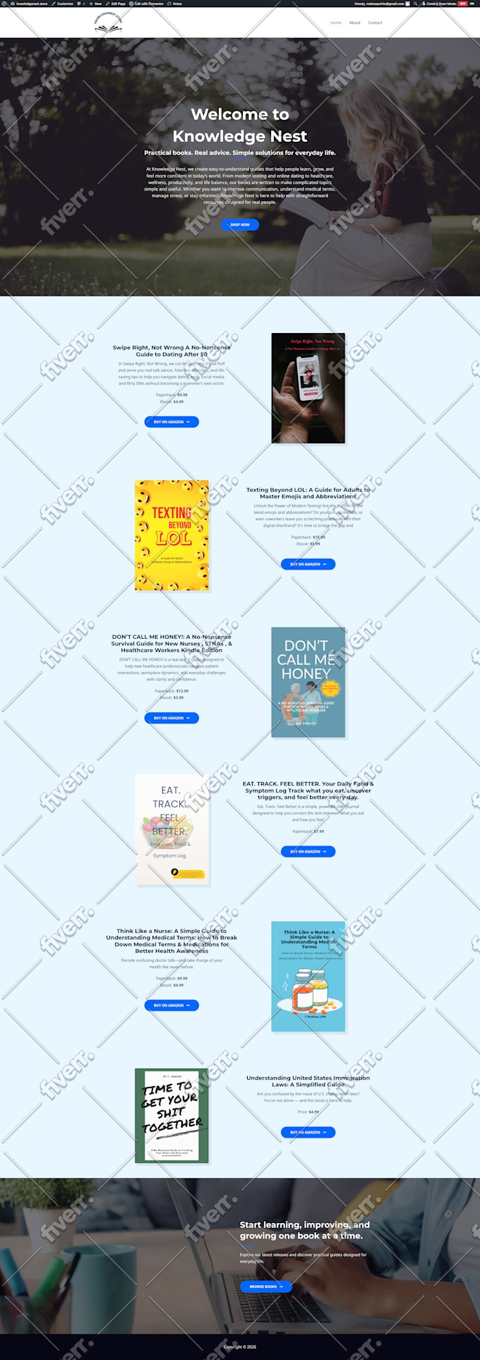 create professional hostinger website design or redesign hostinger site