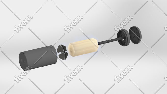 do 3d cad modeling, cad design, mechanical design, 3d printing step stl obj