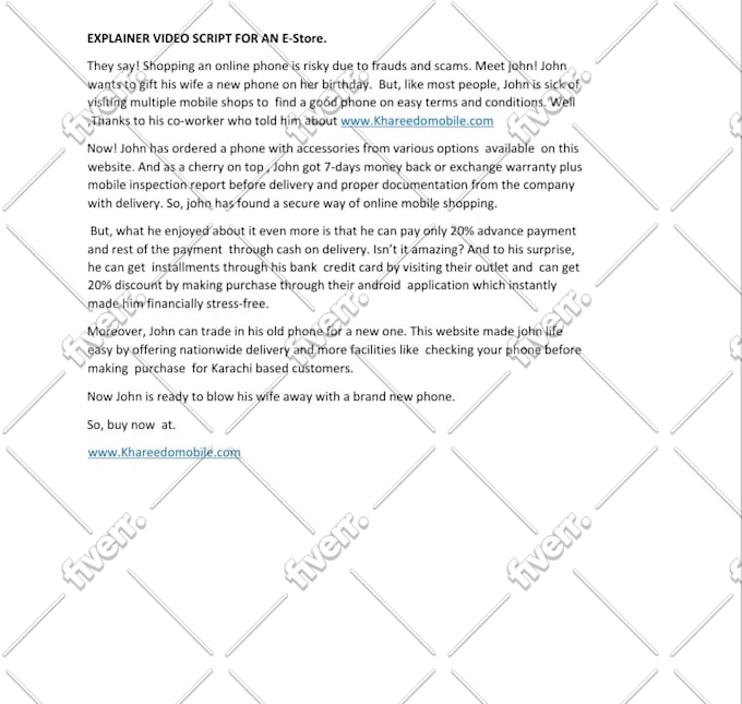 be your sales or animated explainer video scriptwriter