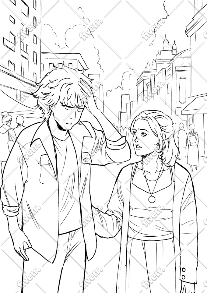 draw manga pages from your script