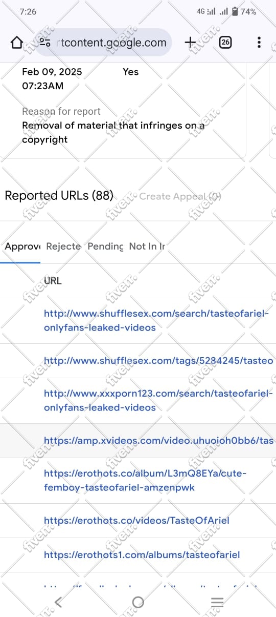 remove your leaked onlyfans content under dmca