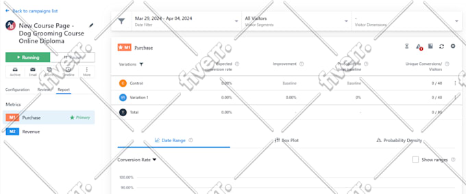 run ab tests using vwo or convert to increase your conversions