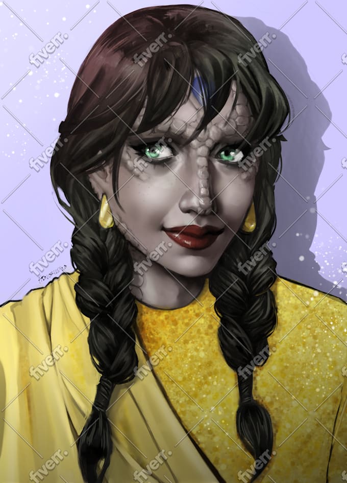 draw your oc, dnd or fan art character