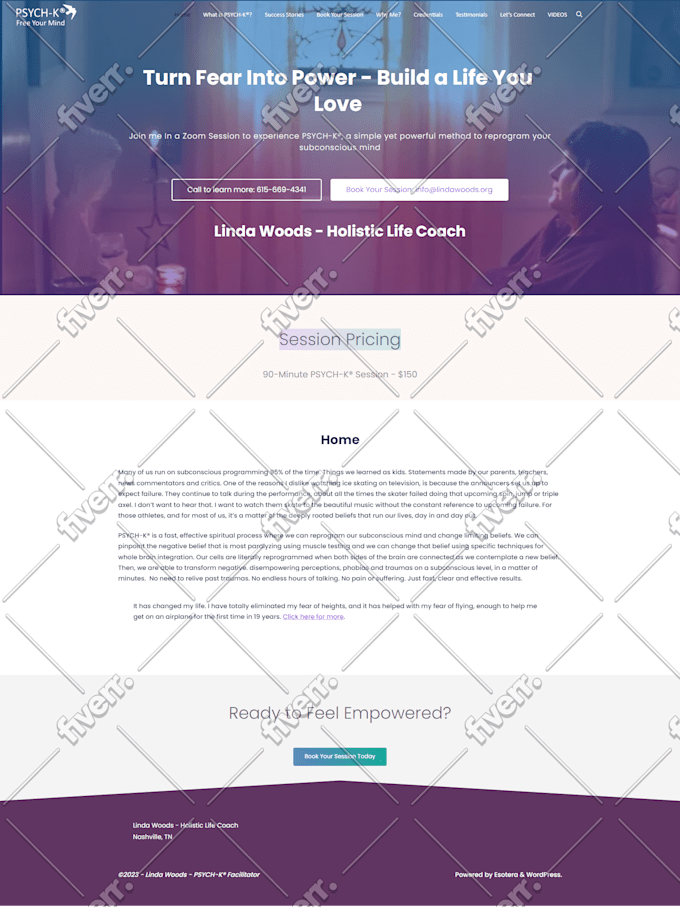 create your creative professional wordpress website