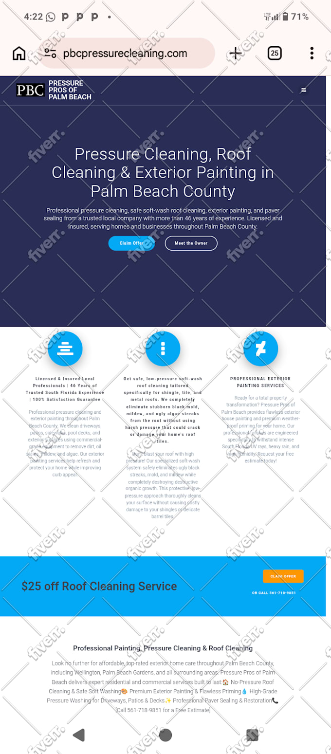 build a professional cleaning business website with bookingkoala setup