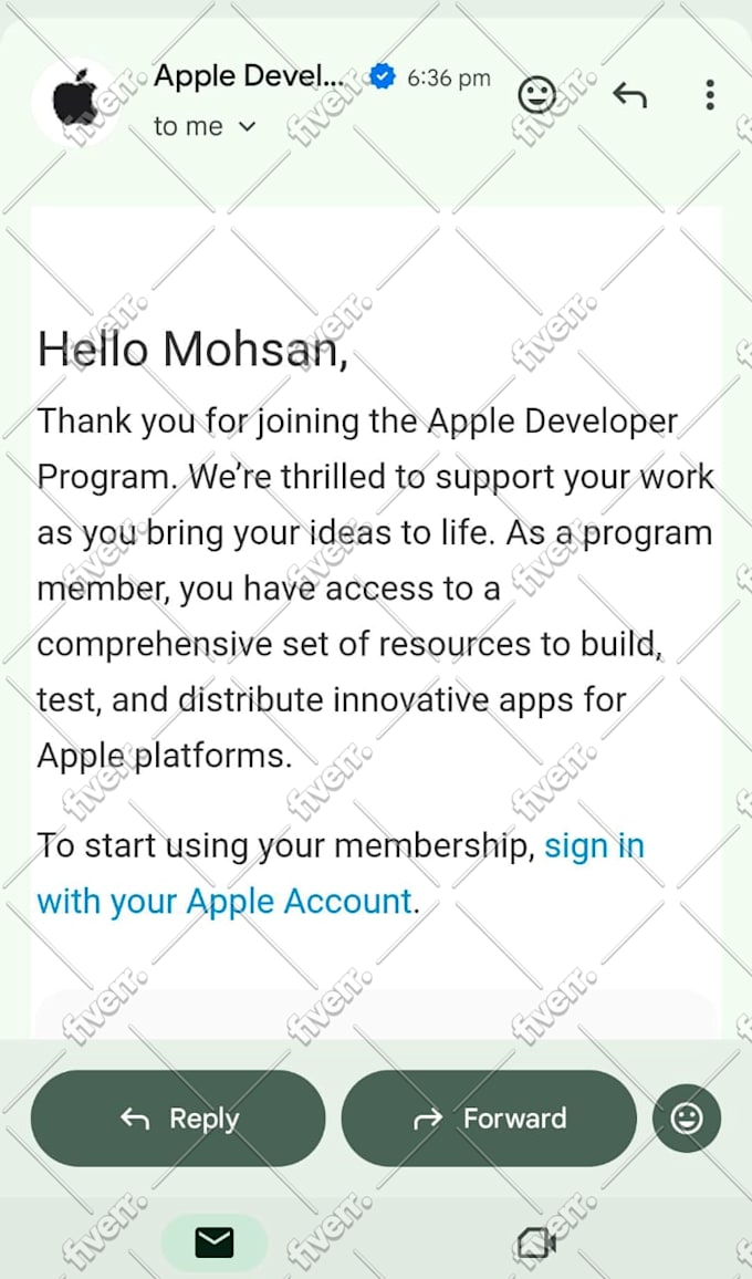 help you to create apple developer account to publish apps