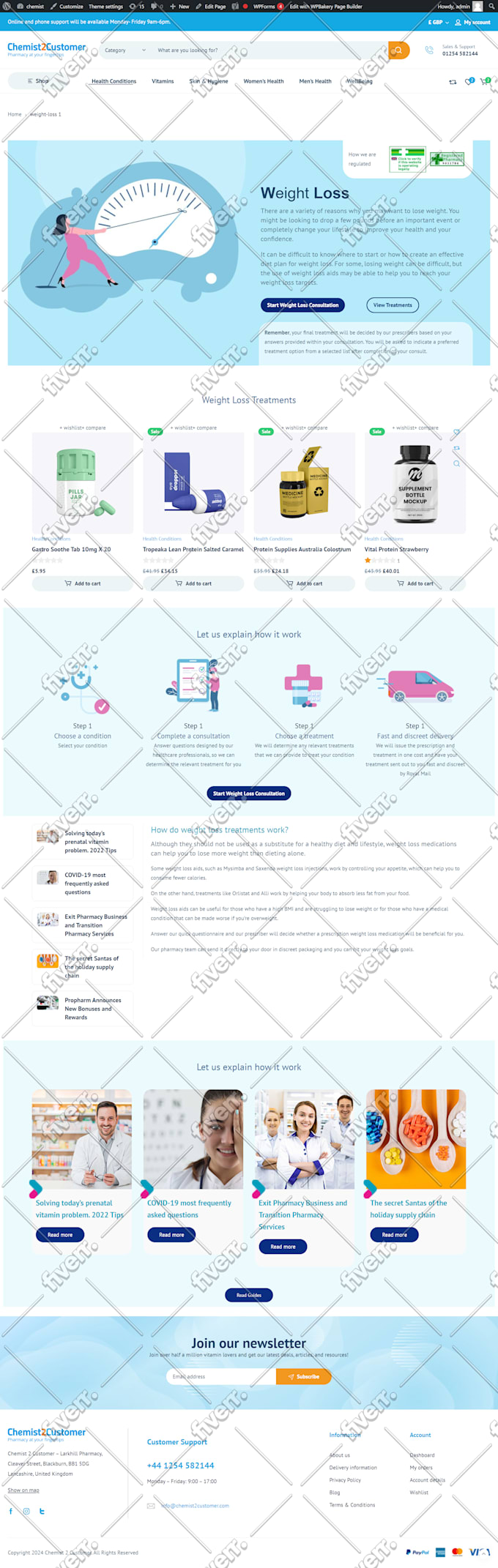 design, redesign, clone, fix, or revamp your wordpress website