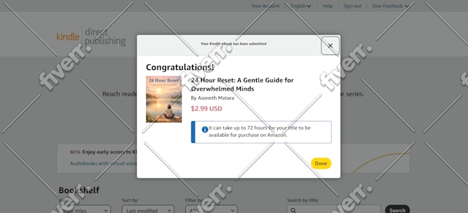 format your book for amazon KDP paperback ebook and upload