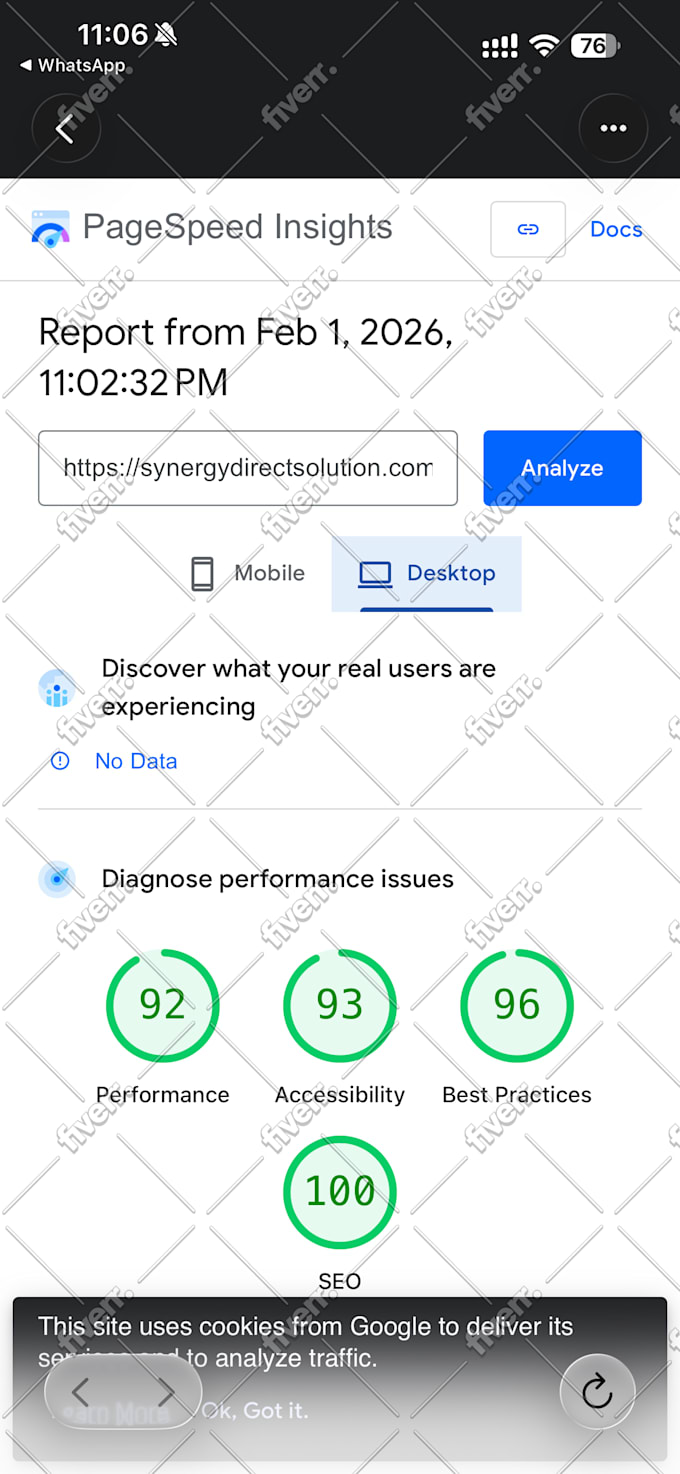 fix wordpress js errors, bugs, SEO, and core web vitals repair