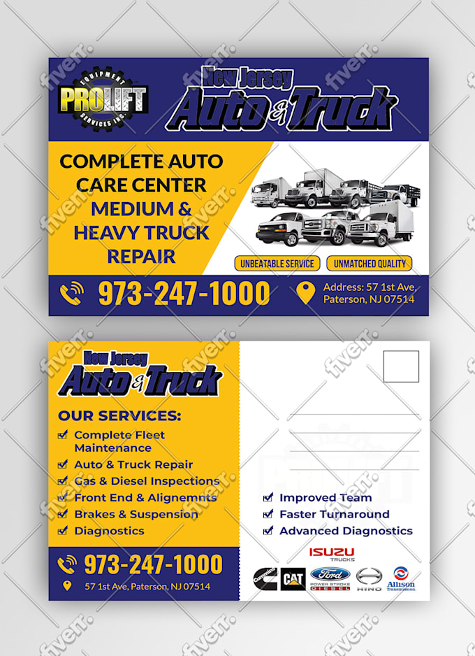 do car wash flyer, car detailing, junk removal flyer postcard, brochure design