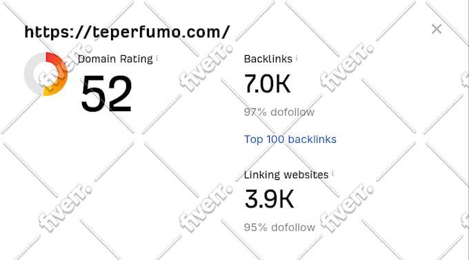 increase your website DR 50 tf 30
