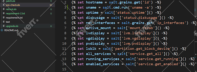 automate infra and sysadmin tasks using saltstack