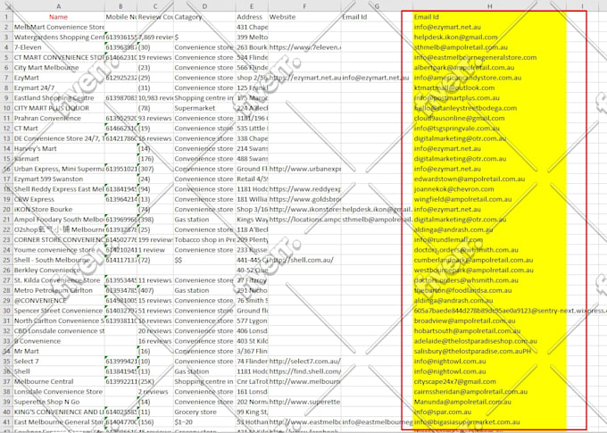 do b2b lead generation, google map, linkedin, email leads