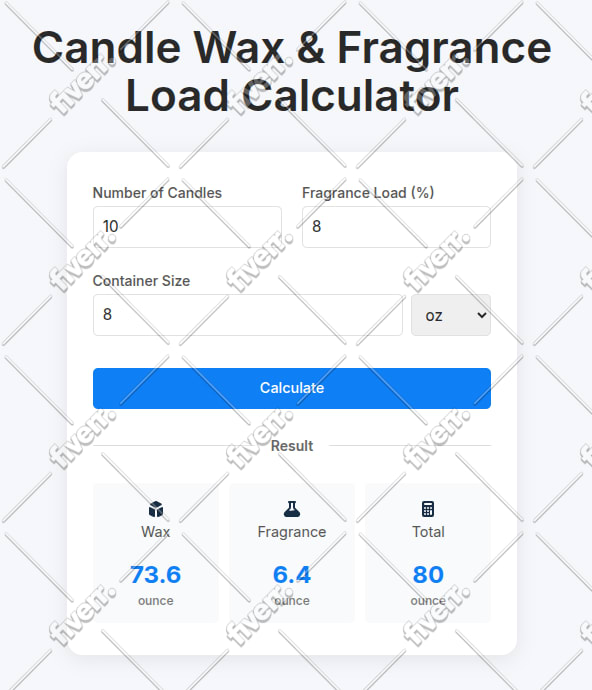 create custom web calculator for wordpress