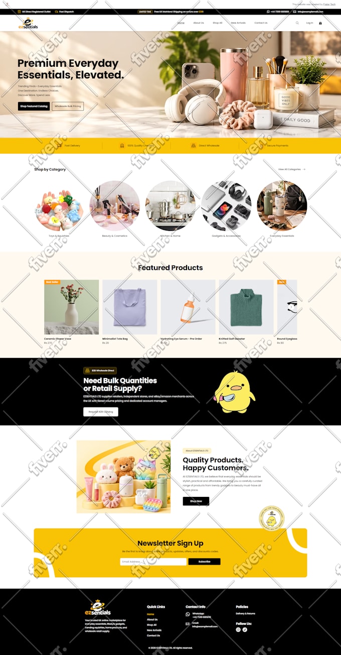 design, develop or redesign your business, ecommerce wix website